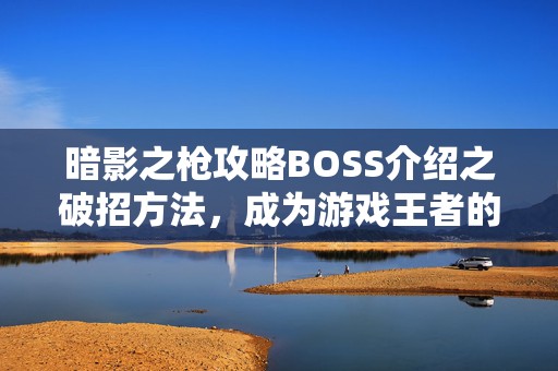 暗影之枪攻略BOSS介绍之破招方法，成为游戏王者的秘诀