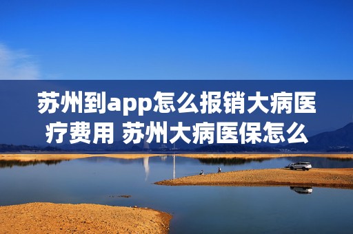 苏州到app怎么报销大病医疗费用 苏州大病医保怎么办理流程