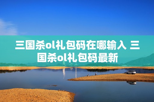 三国杀ol礼包码在哪输入 三国杀ol礼包码最新