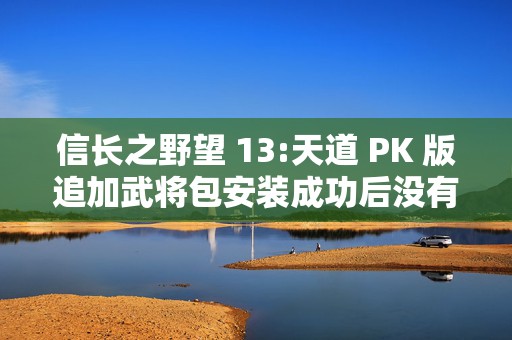 信长之野望 13:天道 PK 版追加武将包安装成功后没有新，为何会这样及解决方案