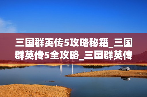 三国群英传5攻略秘籍_三国群英传5全攻略_三国群英传5，成为游戏霸主的必备指南