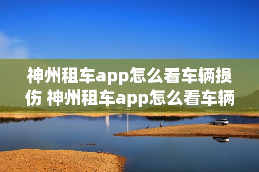 神州租车app怎么看车辆损伤 神州租车app怎么看车辆损伤情况