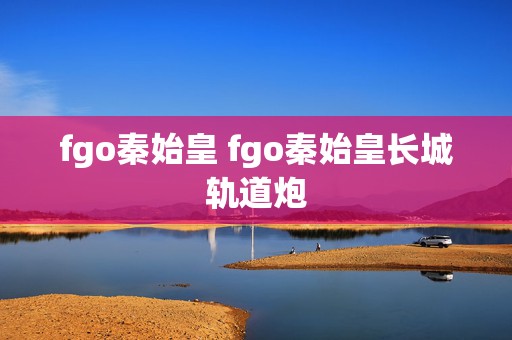 fgo秦始皇 fgo秦始皇长城轨道炮