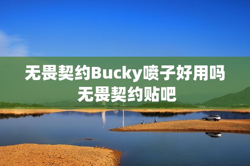 无畏契约Bucky喷子好用吗 无畏契约贴吧