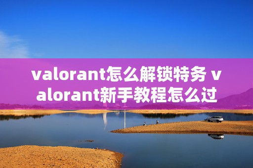 valorant怎么解锁特务 valorant新手教程怎么过