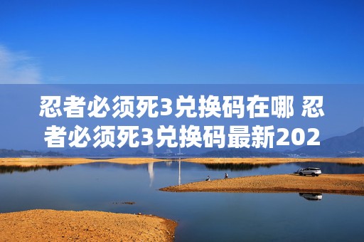 忍者必须死3兑换码在哪 忍者必须死3兑换码最新2024