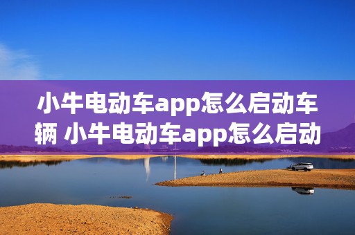 小牛电动车app怎么启动车辆 小牛电动车app怎么启动车辆