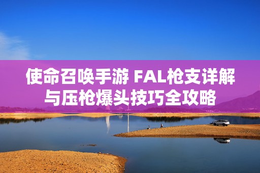 使命召唤手游 FAL枪支详解与压枪爆头技巧全攻略