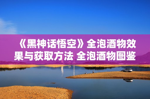 《黑神话悟空》全泡酒物效果与获取方法 全泡酒物图鉴