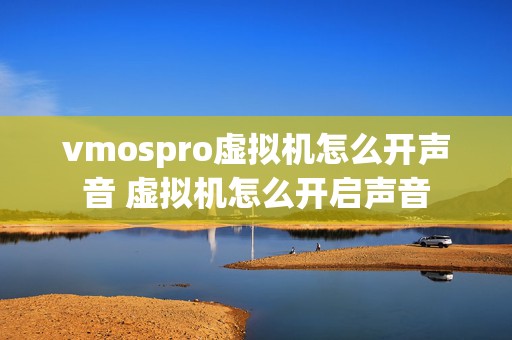 vmospro虚拟机怎么开声音 虚拟机怎么开启声音