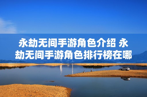 永劫无间手游角色介绍 永劫无间手游角色排行榜在哪看