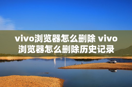 vivo浏览器怎么删除 vivo浏览器怎么删除历史记录