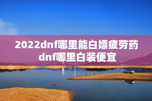 2022dnf哪里能白嫖疲劳药 dnf哪里白装便宜