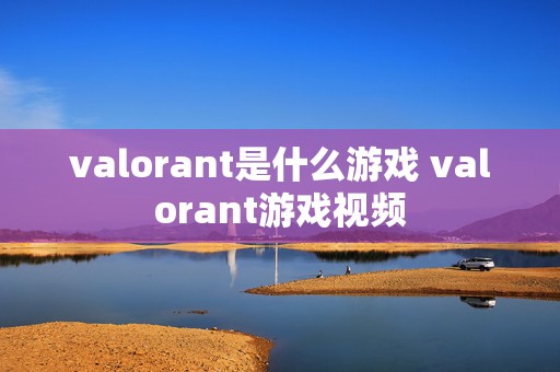 valorant是什么游戏 valorant游戏视频