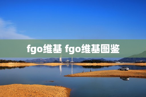 fgo维基 fgo维基图鉴