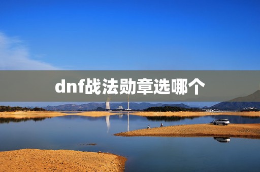 dnf战法勋章选哪个