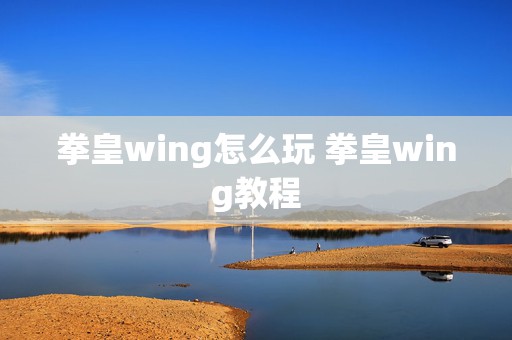 拳皇wing怎么玩 拳皇wing教程