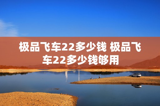 极品飞车22多少钱 极品飞车22多少钱够用