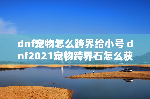 dnf宠物怎么跨界给小号 dnf2021宠物跨界石怎么获得