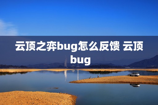 云顶之弈bug怎么反馈 云顶 bug