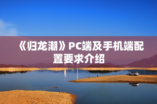 《归龙潮》PC端及手机端配置要求介绍