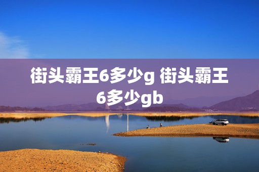 街头霸王6多少g 街头霸王6多少gb