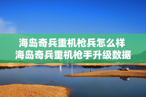 海岛奇兵重机枪兵怎么样 海岛奇兵重机枪手升级数据图表2022