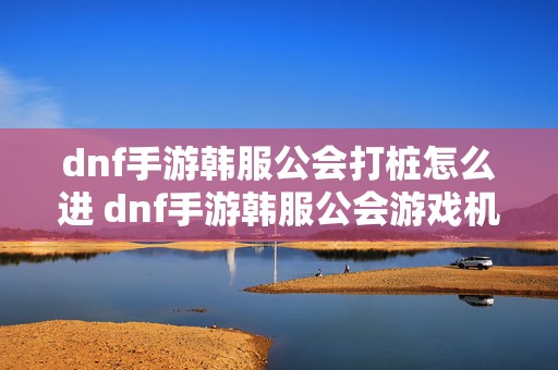 dnf手游韩服公会打桩怎么进 dnf手游韩服公会游戏机怎么进