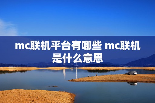 mc联机平台有哪些 mc联机是什么意思