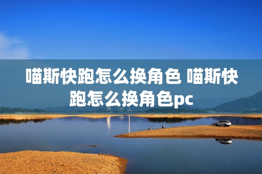 喵斯快跑怎么换角色 喵斯快跑怎么换角色pc