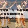 管家婆一肖一码管家婆,可靠数据解释落实_游戏版6.236