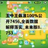 王中王最准100%公开7456,全面数据解释落实_未来版8.753