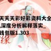 天天天彩好彩资料大全,深度分析解释落实_钱包版1.303